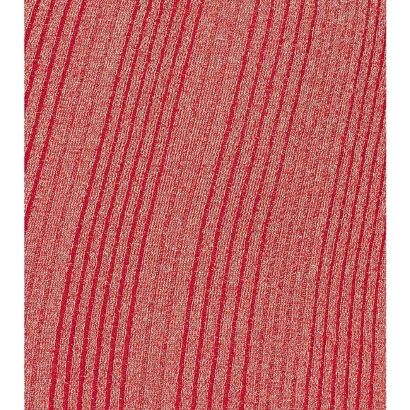 Camila Coelho Gold Moon Dress in Red & Gold Metallic - Picture 4 of 6